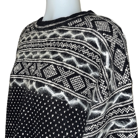 Vintage 80s/90s New York Style Oversized Sweater~sz L - Picture 1 of 9